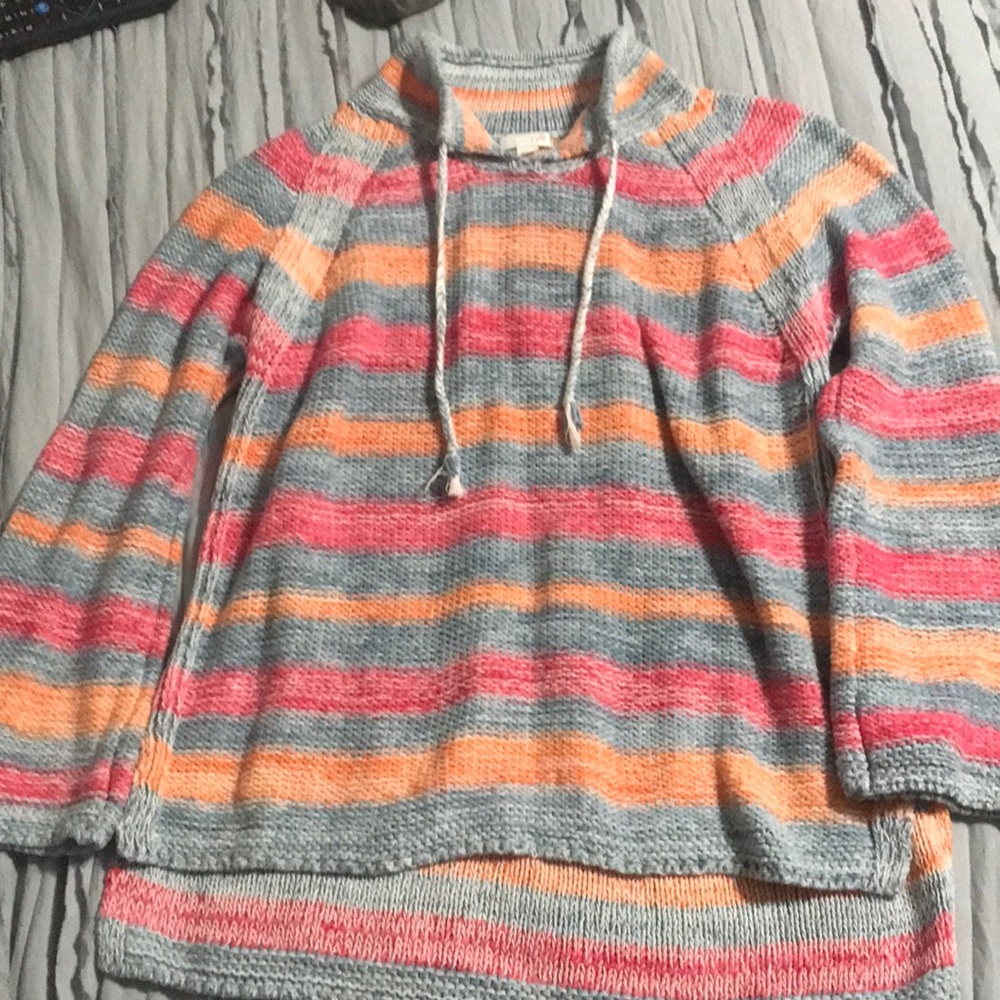 J. Jill Multi-Colored Sweater Size Medium